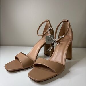NWT A New Day Nude Shannon Heels with Memory Foam Insole